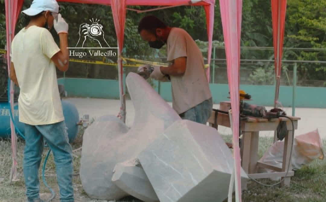 Inicio del Guancasco Escultórico