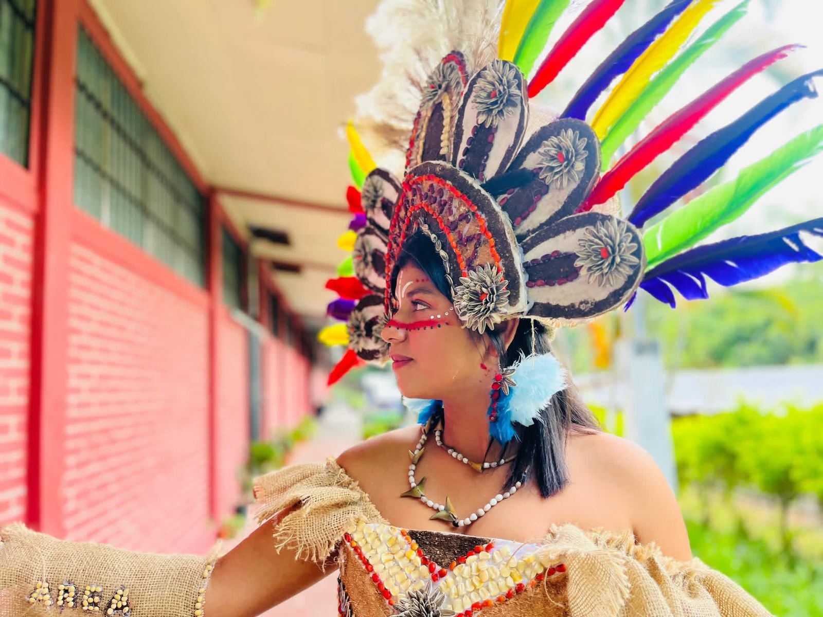Detalle del traje típico
